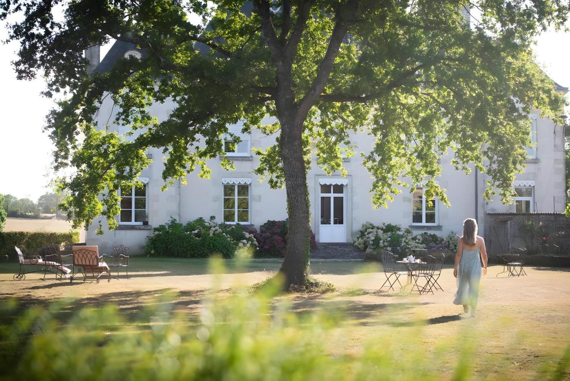Domaine De La Briouse Bed & Breakfast Sanxay ภายนอก รูปภาพ